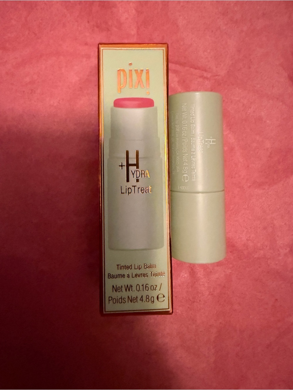 pixi + Hydra Lip Treat Tinted Lip Balm in Rosette - NEW - Picture 2 of 8